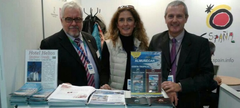 Almuñécar está presente en la Feria Senior 2013 de Estocolmo