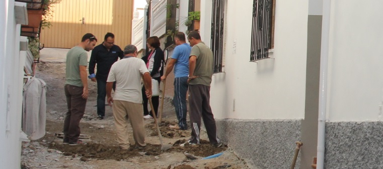 Arrancan las obras de rehabilitación de la Calle Bergantín de La Herradura