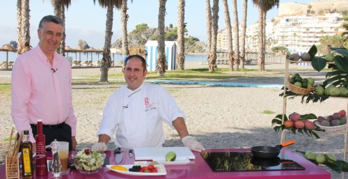 El programa "La Cocina del Milenio" grabó hoy en Almuñécar