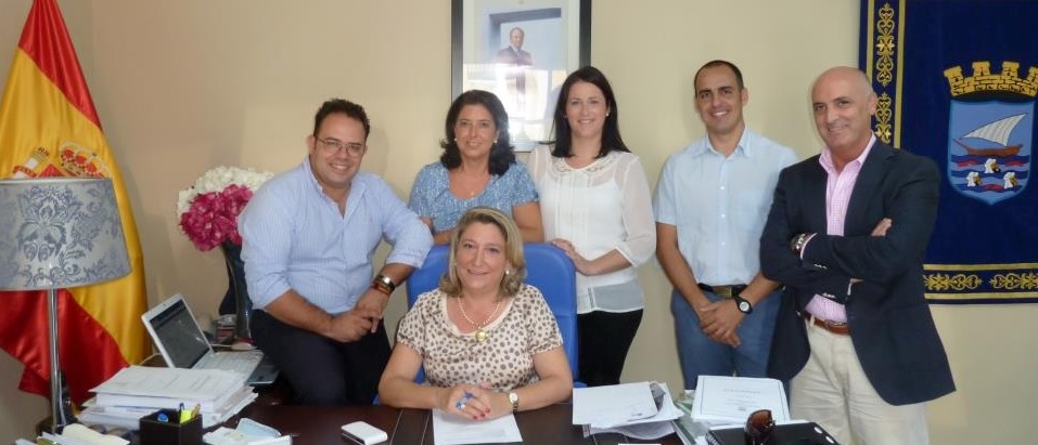 Equipo de gobierno del Partido Popular en el Ayuntamiento de Almuñécar