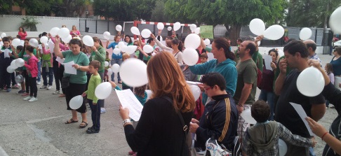 Jornada de protesta contra los recortes en CEIP San Miguel