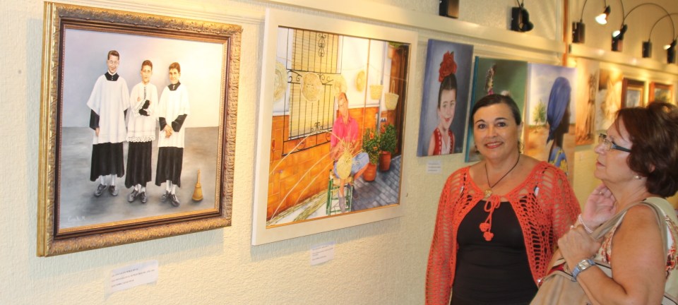 La Casa de la Cultura de Almuñécar acoge una muestra colectiva de pintura