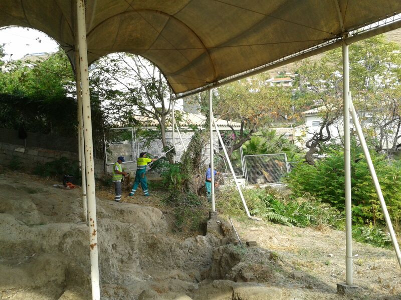 MANTENIMIENTO Y LIMPIEZA NECROPOLIS PUENTE NOY ALMUÑECAR 13