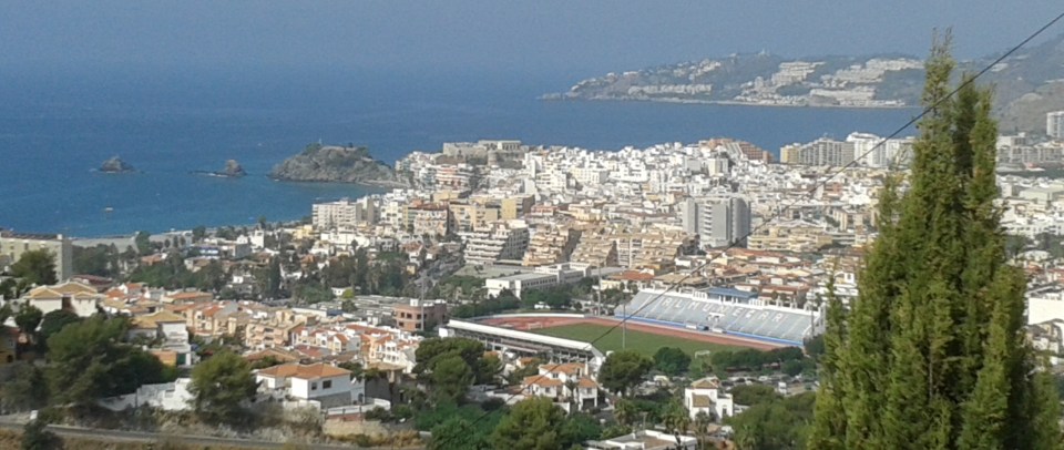 Vista sobre Almuñécar