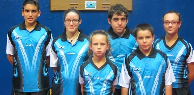 Cara y cruz para los equipos del Club Tenis Mesa de Almuñécar