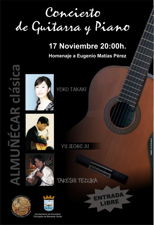 CONCIERTO DE GUITARRA Y PIANO HOMENAJE A EUGENIO MATIAS