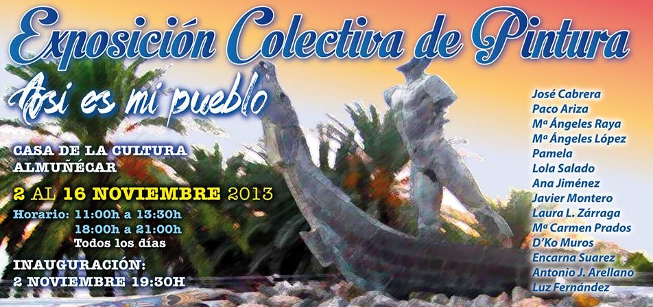 Exposición de pintura colectiva bajo el lema “Así es mi pueblo”