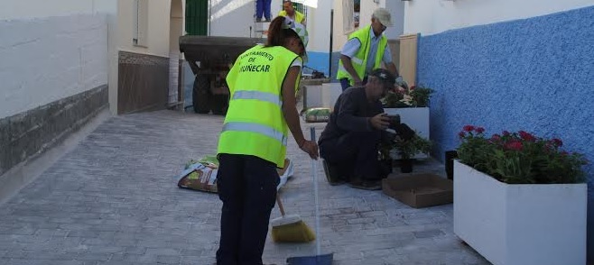 Finalizan los trabajos de rehabilitación de la calle Justo de Haro Caballero