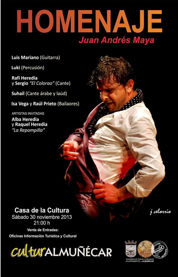 JUAN ANDRES MAYA ESPECTACULO FLAMENCO HOMENAJE EN ALMUÑECAR 13