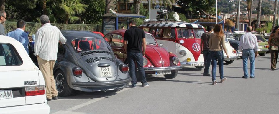 La Herradura acogió la "VI Kedada Volkswagen Clásicos Playera"