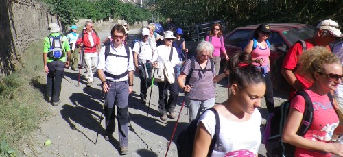 Senderistas sexitanos realizaron una ruta desde Lentegí hasta Almuñécar