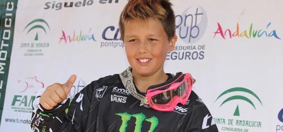 Yeray Díaz Camacho se proclama campeón (alevín) de Andalucía Motocross