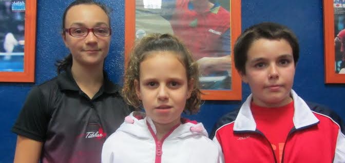 Concentración de jóvenes talentos del tenis mesa