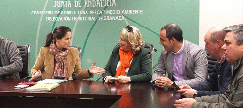 La delegada de Agricultura se reúne con el sector agrícola sexitano La delegada de Agricultura se reúne con el sector agrícola sexitano