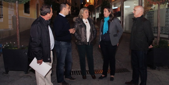 La vicepresidenta primera conoce el resultado de las obras del PFEA impulsadas por la Diputación en Almuñécar