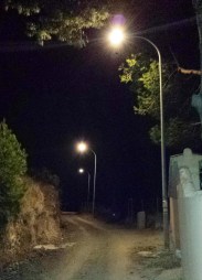 Los vecinos del Camino del Berenguel disfrutan ya de iluminación