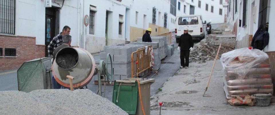 Eliminación de barreras arquitectónicas en la calle Real de La Herradura