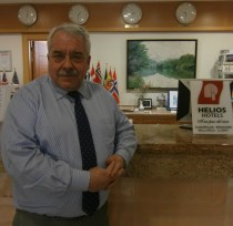 Rafael Lamelas Guillén es director del hotel Helios de Almuñécar y presidente de la Asociación de Hoteleros de la Costa Tropical de Granada (AHCT).