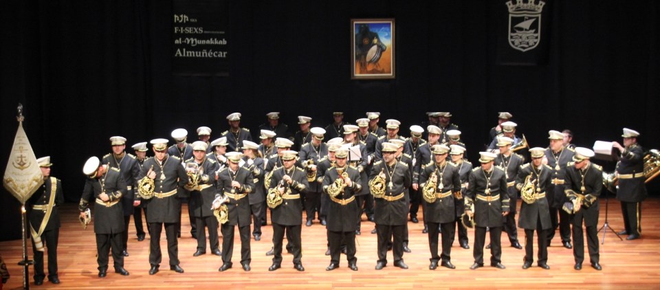 BANDA TAMBORES Y CORNETAS  NUESTRA SEÑORA DEL  CARMEN DEL PERCHEL EN ALMUÑECAR 2