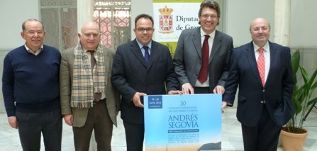 La Diputación Provincial y La Herradura presentan el XXX Certamen Internacional de Guitarra Clásica Andrés Segovia