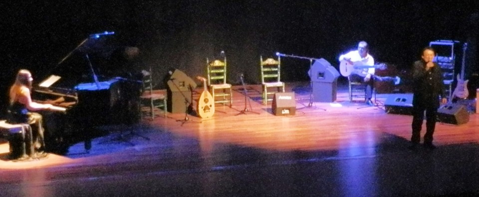 Rafael Muñoz "El Niño del Cerval" volvió a cautivar a sus paisanos con una gran actuación en la Casa de la Cultura