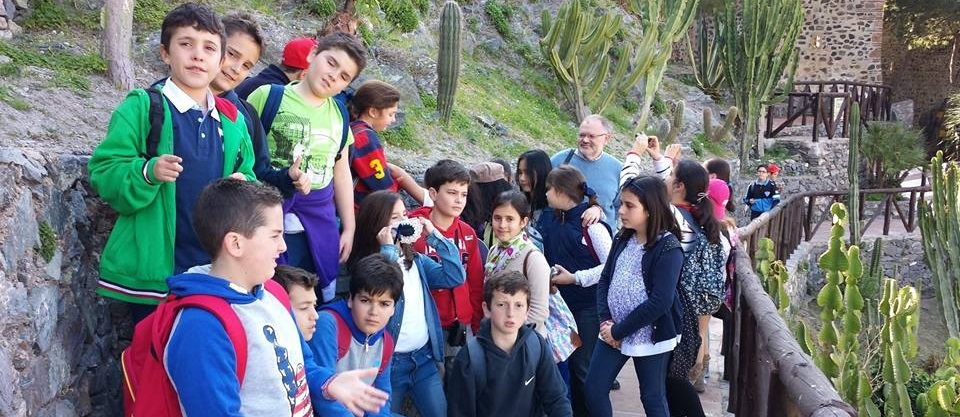 Unos 110 alumnos del CEIP San José de Vélez Málaga visitan Almuñécar Unos 110 alumnos del CEIP San José de Vélez Málaga visitan Almuñécar