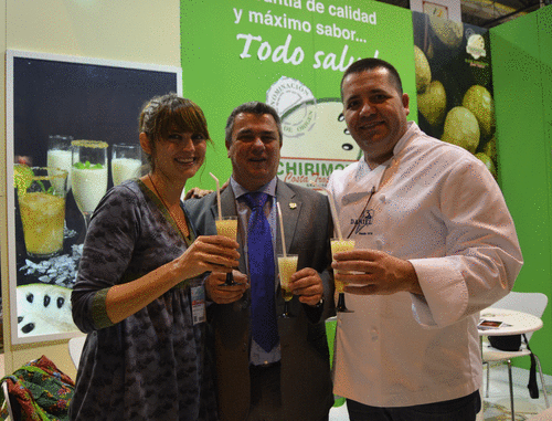 La chirimoya triunfa en el Salón del Gourmets 2014 de Madrid