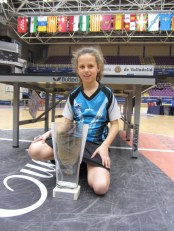 Estatal 2014. Lucia Lopez CAMPEONA benjamin del torneo.