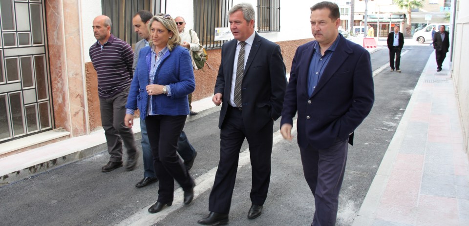 Mancomunidad de la Costa Tropical invierte 97.772€ en la calle Horno Pan Cocer de Almuñécar