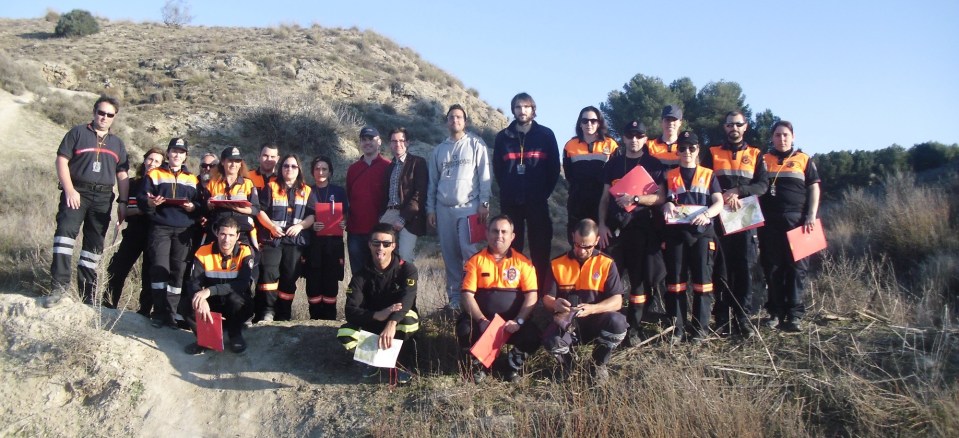 PARTICIPANTES CURSO CARTOGRAFIA PROTECCION CIVIL EN MADRID 14 2