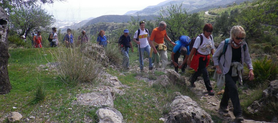 SENDERISTAS POR CAMINOS DE LUJAR LAGOS 14 2