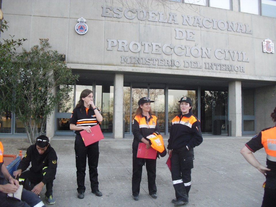 VOLUNTARIOS PROTECCION CIVIL ALMUÑECAR EN MADRID 14