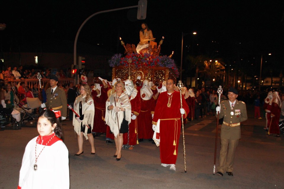 ALCALDESA PRESIDIO PROCESION CRISTO GITANOS ALMUÑECAR