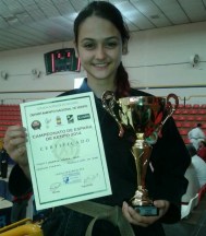 CAMPEONA SEXITANA KENPO EN LINARES CON TROFEO Y DIPLOMA V 2