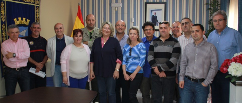 JUNTA PERSONAL Y COMITE DE EMPRESA AYTO ALMUÑECAR  CON EQUIPO DE GOBIERNO 2