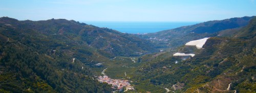 Panorámica sobre el Valle del Río Verde