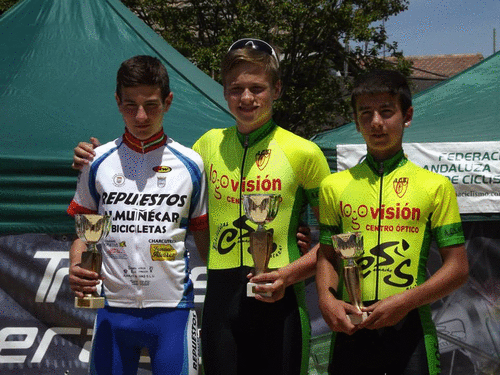 Una decena de podios para el ciclismo sexitano en Alhendín
