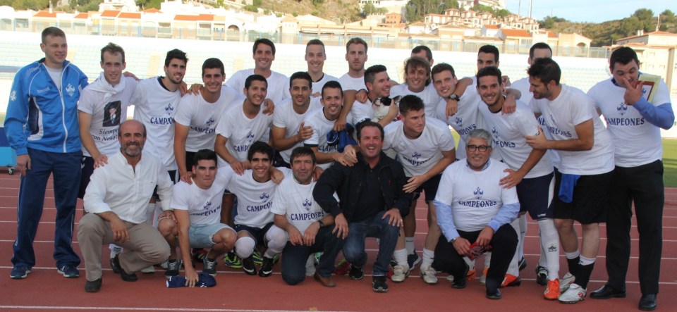 ALMUÑECAR 77 CAMPEON REGIONAL PREFERENTE GRANADINA SUBE LIGA ANDALUZA 14 2