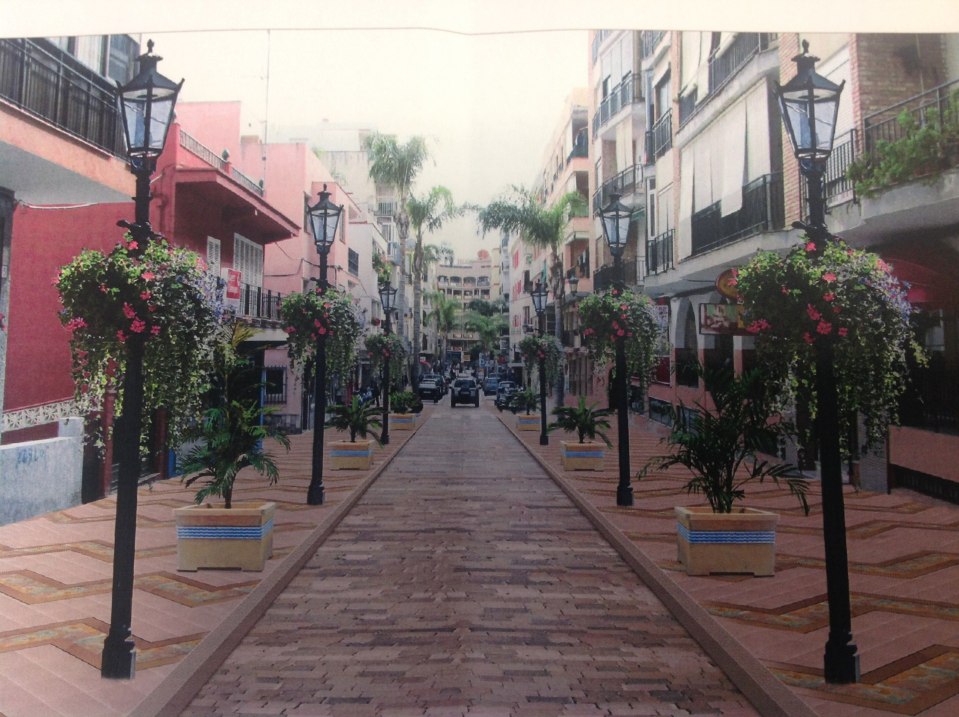 BOCETO PROYECTO RESULTANTE AVENIDA ANDALUCIA ALMUÑÉCAR 14