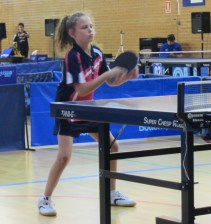 LUCIA LOPEZ EN EL TOP ESTATAL TENIS MESA 14 2