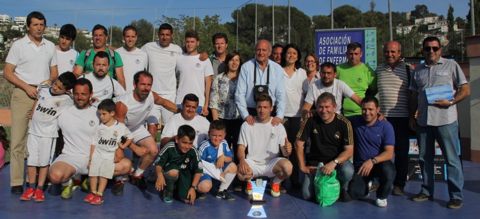 PEÑA MADRIDISTA LA NAJARRA CAMPEONA  TORNEO HEMANAMIENTO SOLIDARIO  PEÑAS ALMUÑECAR 14 2