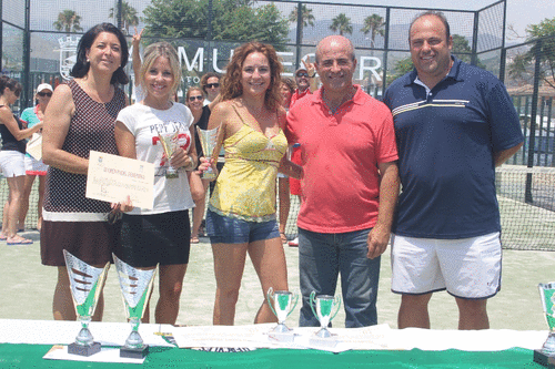 Eva Martínez y Vito Cervilla ganan el III Open Pádel Femenino de Almuñécar