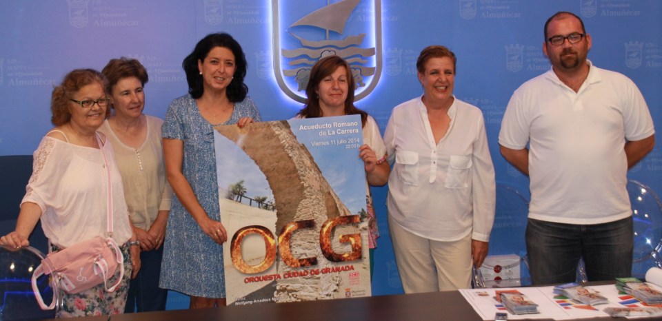 Acto de presentación de la actuación de la Orquesta Ciudad de Granada en Almuñécar ACTO PRESENTACION CONCIERTO OCG EN ALMUÑECAR 14 2