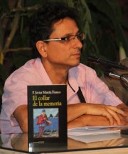 F. Javier Martín Franco presentó su última novela “El collar de la memoria”