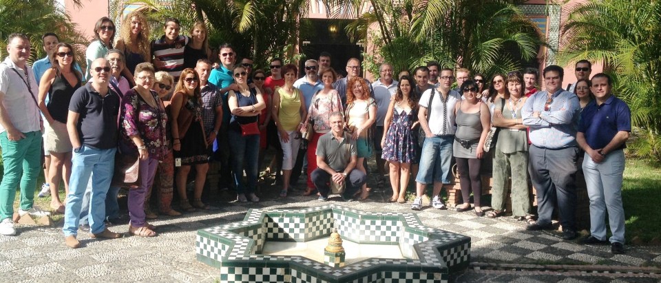 Esta semana visita el municipio sexitano un grupo de 15 representantes de asociones y colectivos galos invitados por Michelle Voyages y Forum Tropic