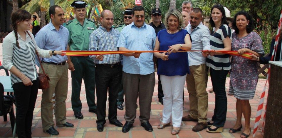 La alcaldesa, Trinidad Herrera, inaugura la XVI Feria Gastronómica de Almuñécar