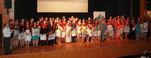 Graduación de los estudiantes de Bachiller de Almuñécar