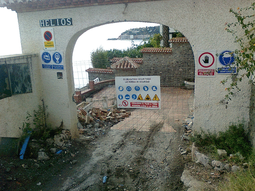 IU pide al ayuntamiento que actúe ante unas obras irregulares en Curumbico