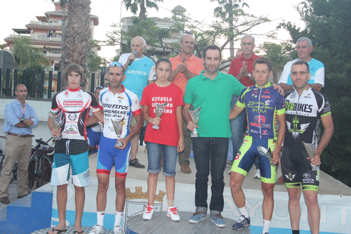 El motrileño Juan José Arquero ganó la carrera ciclista Almuñécar Cota 1200
