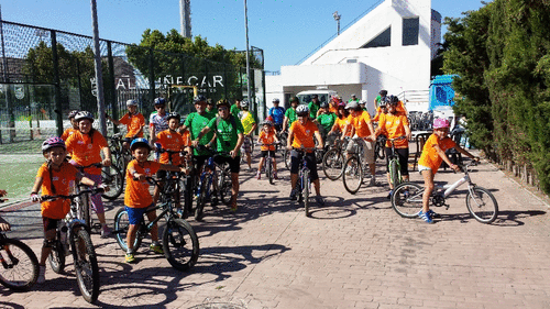 Más de medio centenar de ciclistas disfrutaron de la marcha cicloturista